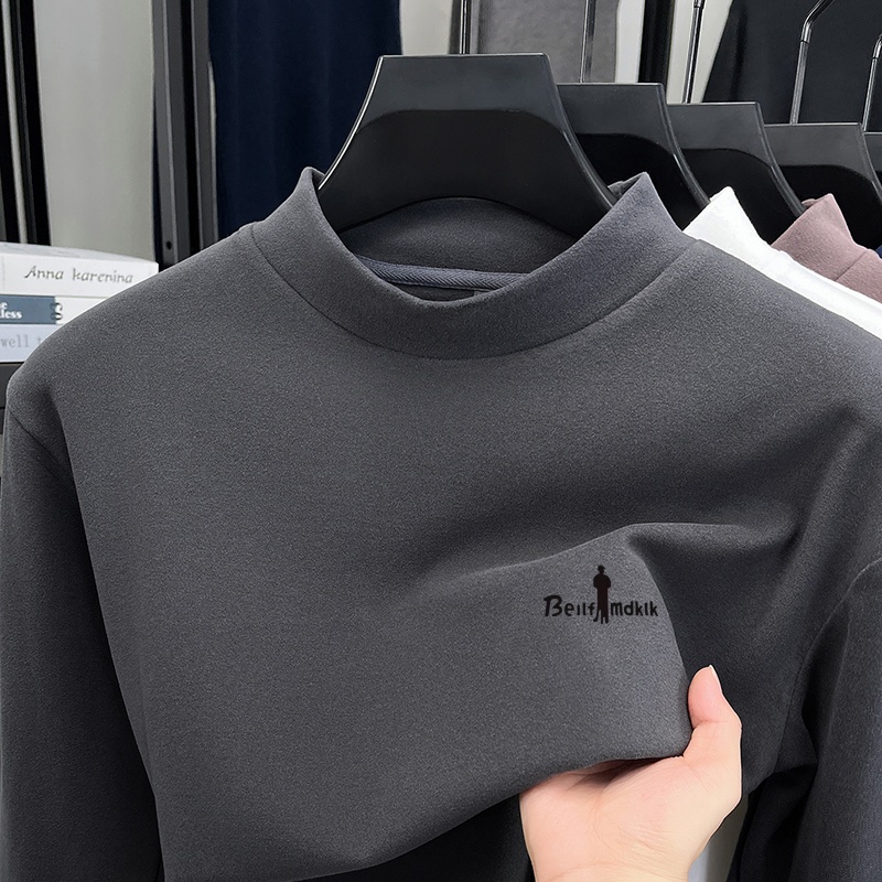 Base Layer Top - Tasarımcı Erkek Düz Renk Yeni Orijinal