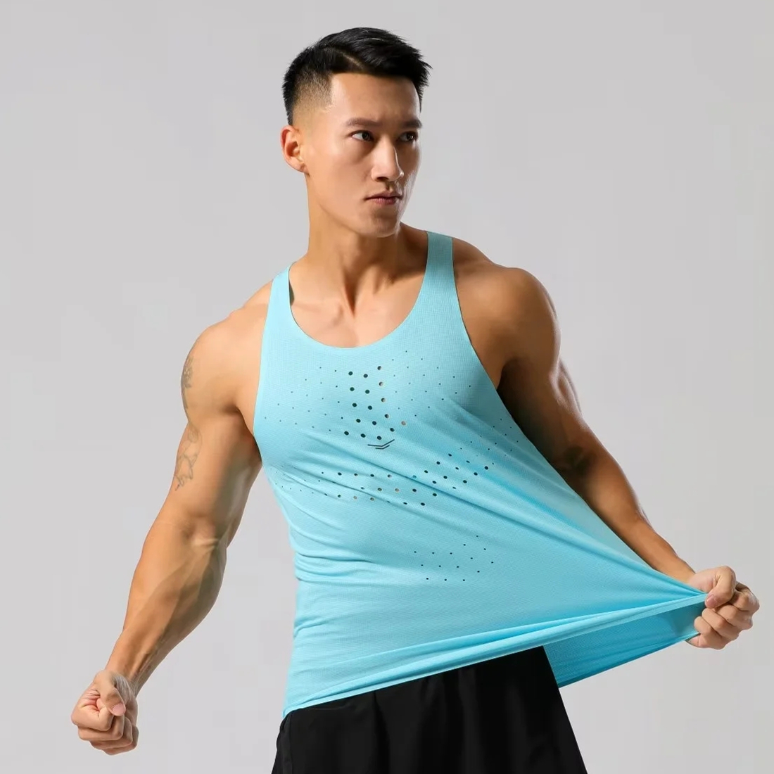 Sleeveless Undershirt - Erkek Hafif Koşu Yelekleri Üstleri Maraton