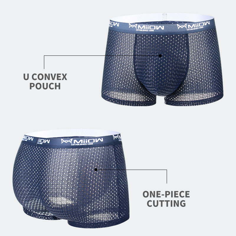 MiiOW 4 adet buz ipek erkek iç - Boxer Shorts Modal incelemesi ve fiyatı